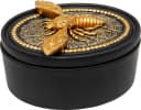 Kare Design Dekobox Schwarz Polyresin Aufbewahrungsbox Bild 2