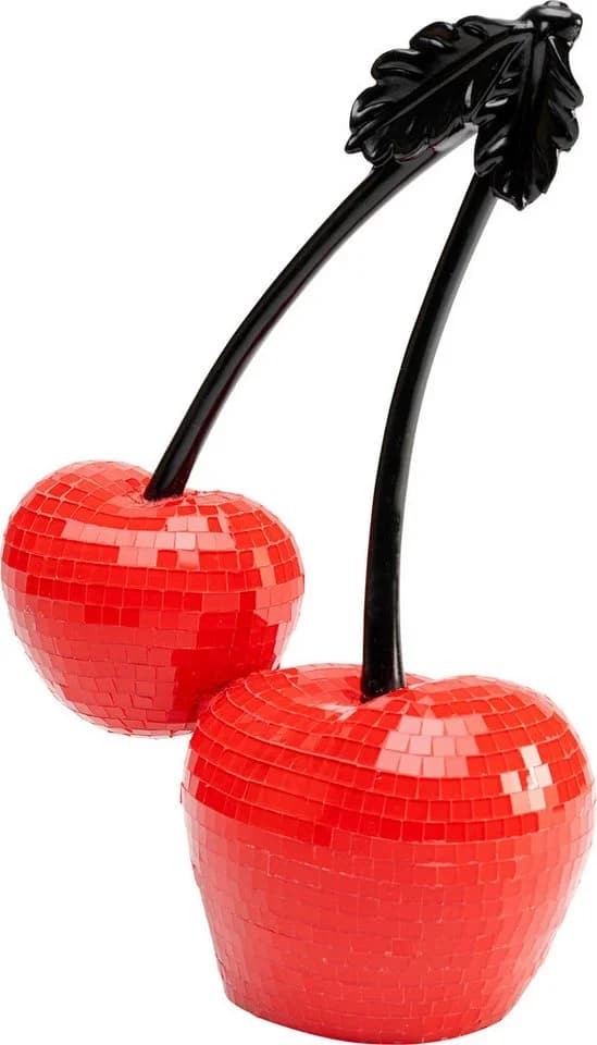 Kare Design Dekoobjekt Cherry Rot Mosaik Polyresin - Bild 2