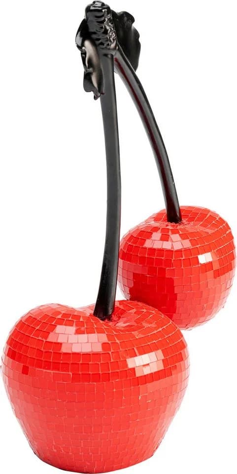 Kare Design Dekoobjekt Cherry Rot Mosaik Polyresin - Bild 3