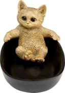Kare Design Deko-Schale Bathing Cat Schwarz/Gold Polyresin Bild 2