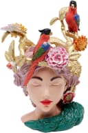 Kare Design Dekovase Paradise Lady Bunt Polyresin Bild 2