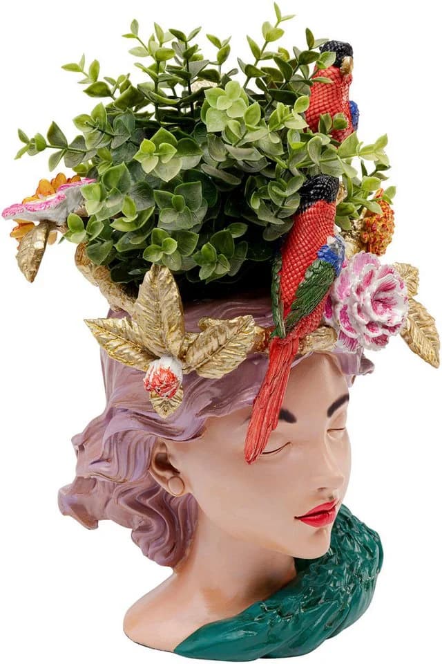 Kare Design Dekovase Paradise Lady Bunt Polyresin - Bild 4