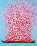 Kare Design Leinwandbild Flower Boat Blau Modern Bild 4