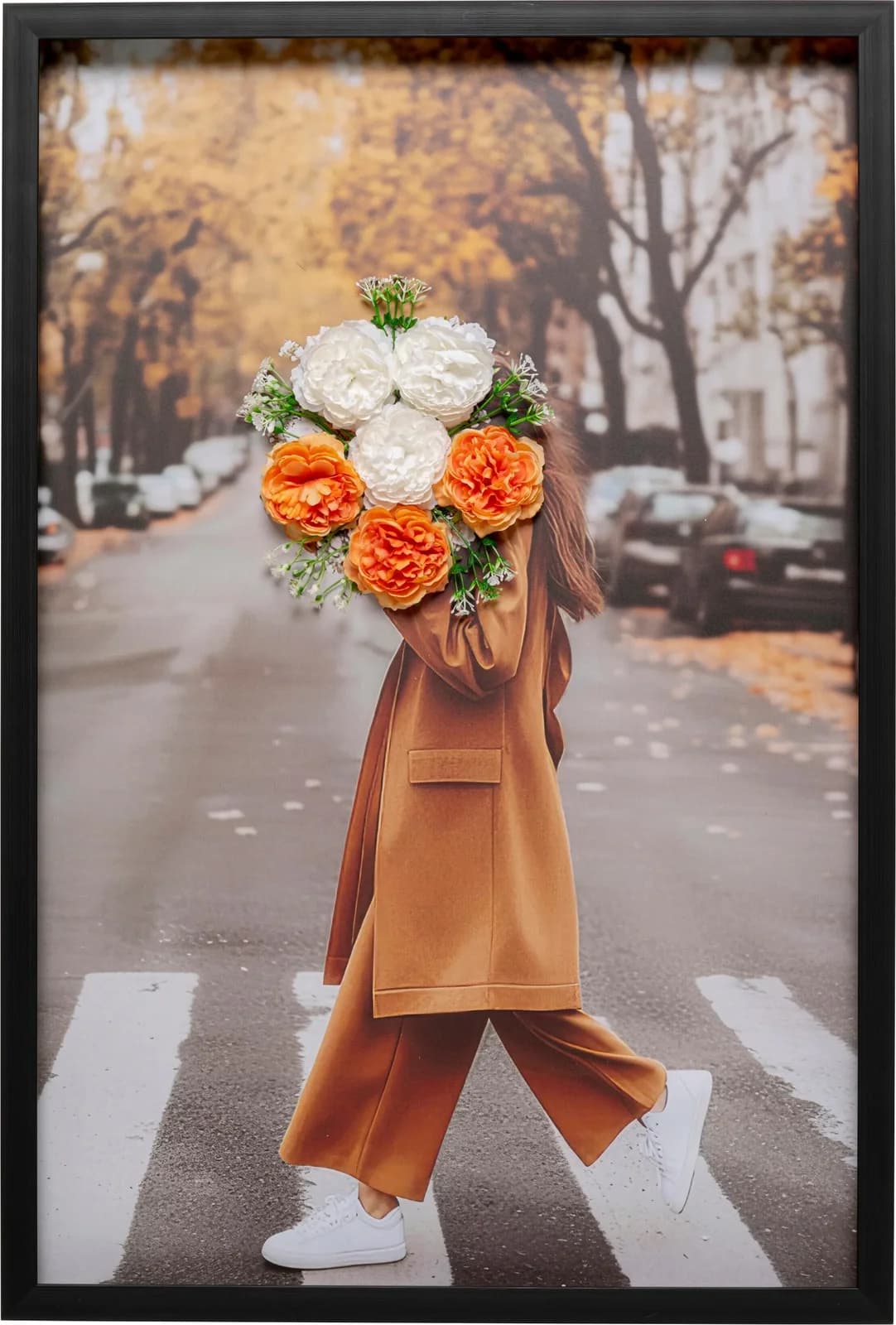 KARE DESIGN Leinwandbild Bouquet Spring Mehrfarbig Handgemalt
