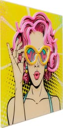 LED Glasbild BEAUTY Acrylnitril Butadien/Acryl Rahmen Polystyrol Bild 4