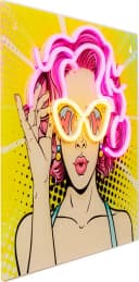 LED Glasbild BEAUTY Acrylnitril Butadien/Acryl Rahmen Polystyrol Bild 5