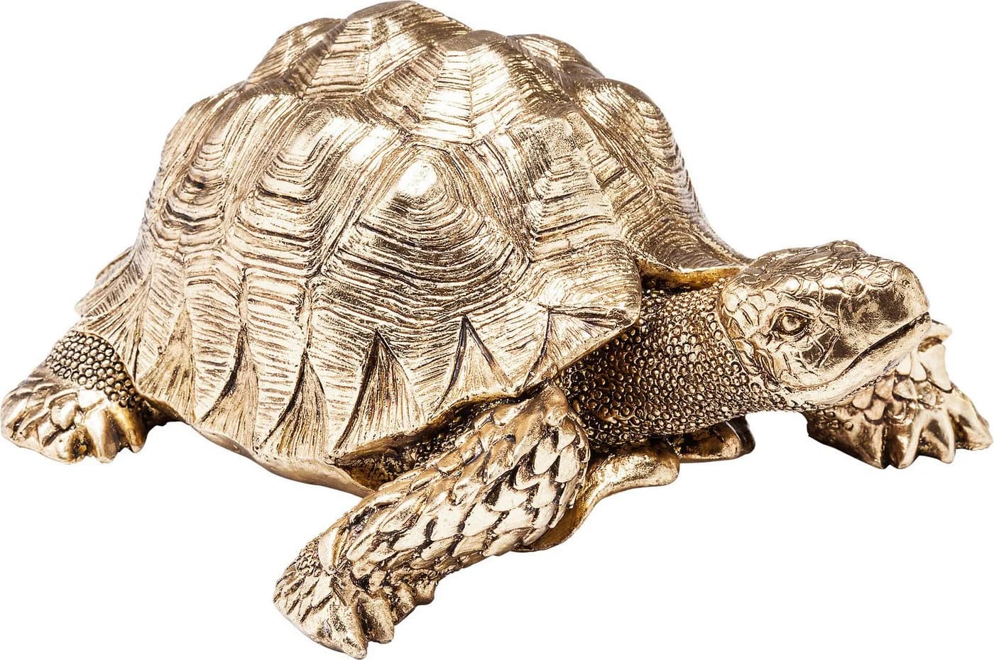 Kare Design Dekofigur Schildkröte Gold - Bild 3