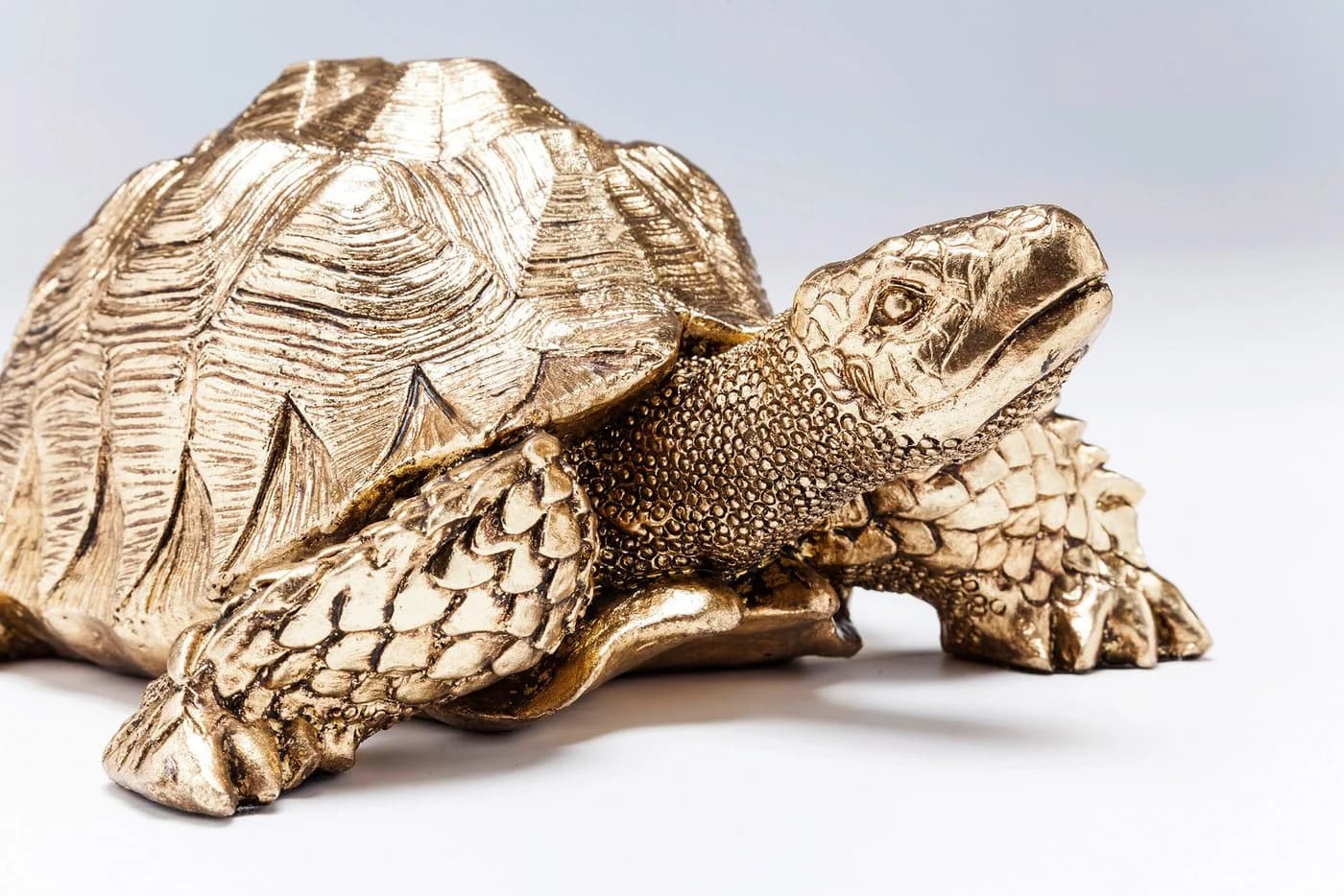 Kare Design Dekofigur Schildkröte Gold - Bild 4