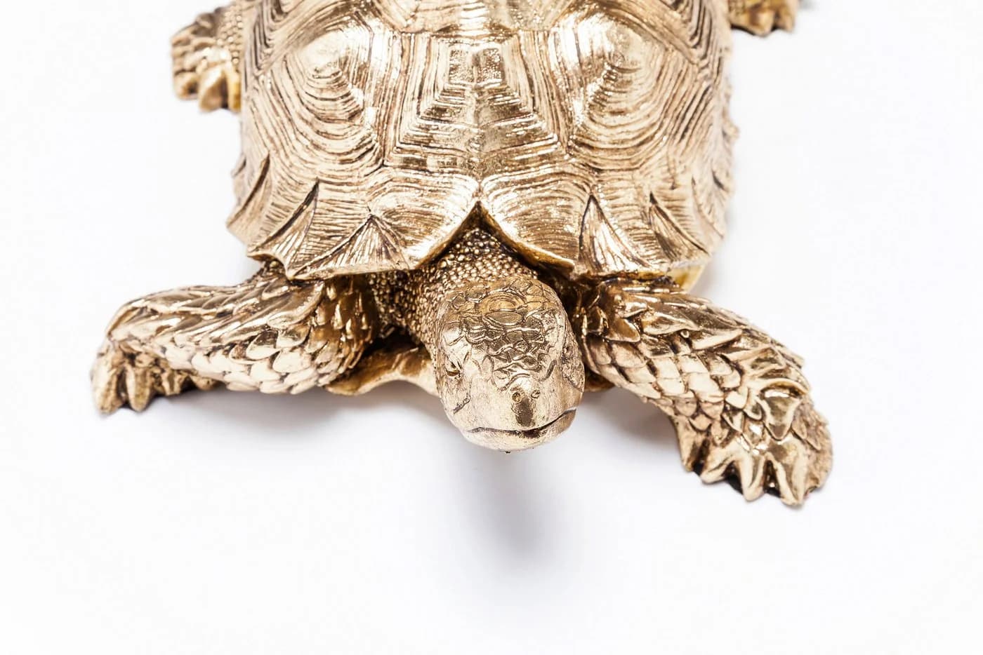 Kare Design Dekofigur Schildkröte Gold - Bild 5