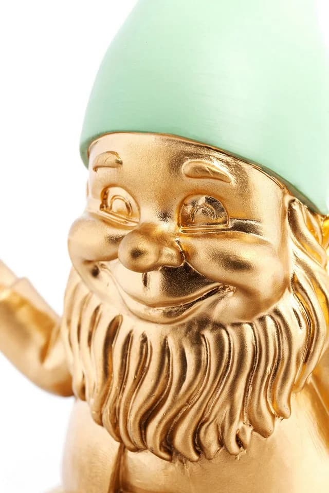 KARE DESIGN Dekofigur Zwerg Meditation Gold - Bild 4