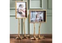 KARE DESIGN Bilderrahmen Duck Feet Horizont Gold Bild 1