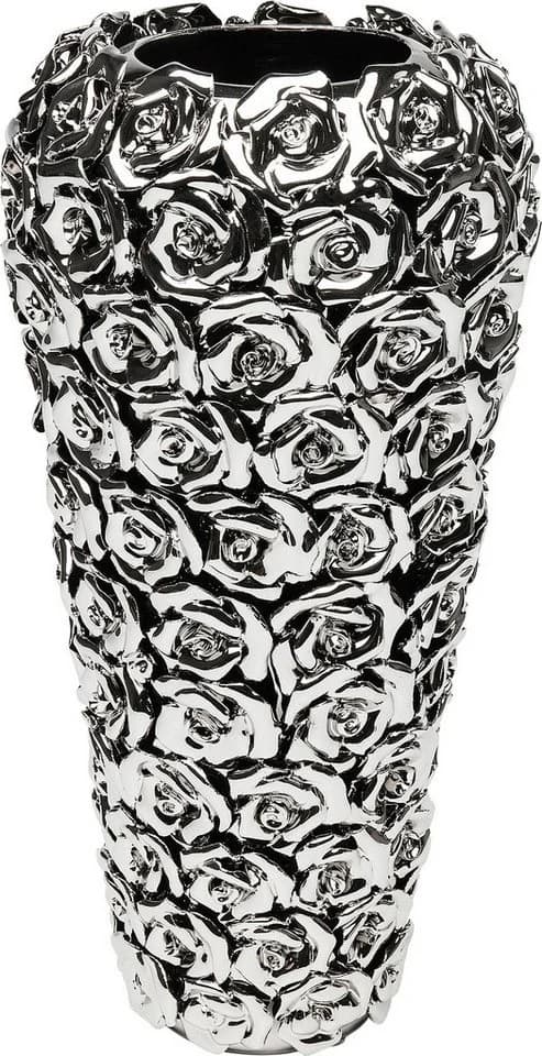 KARE DESIGN Tischvase Vase Rose Multi Chrom Big Silber - Bild 2