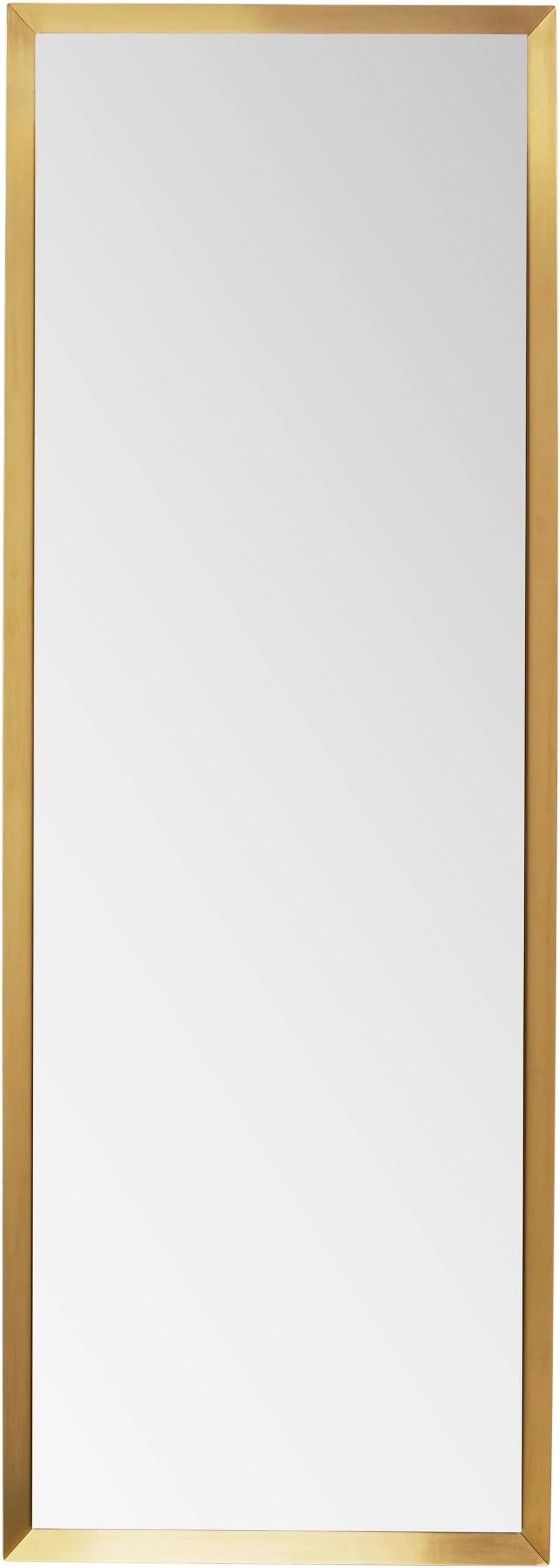 KARE DESIGN Wandspiegel Arezzo Brass Gold 70x200 cm