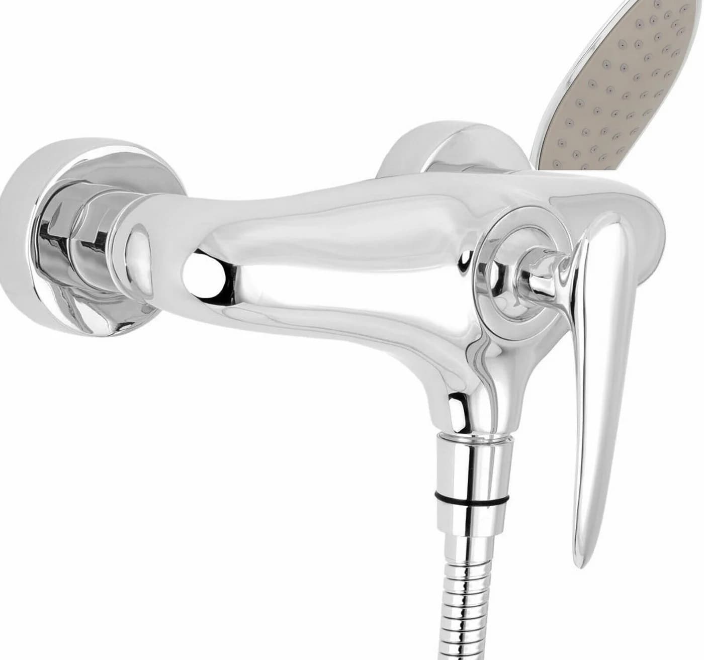 Homeline Badewannenarmatur BQB041M Chrom Messing 2-teilig - Bild 2
