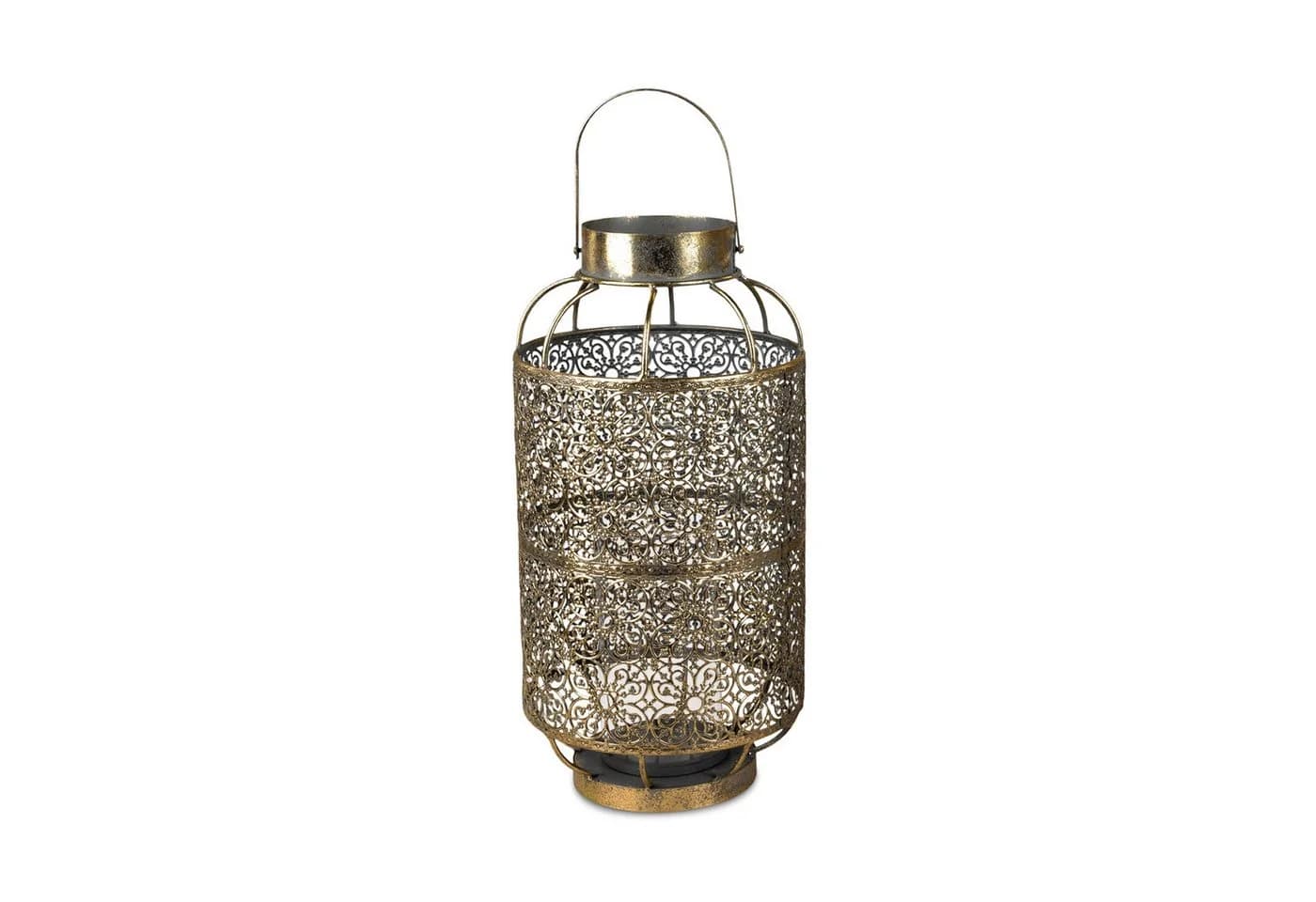 formano Windlicht Laterne Orientalisch Metall Gold - Bild 2