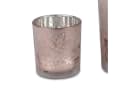 formano Teelichthalter Frühlingszeit Schmetterlinge Rosa-Silber Bild 2