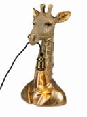 formano Tischleuchte Giraffe Dekoleuchte Gold Antiklook Bild 2