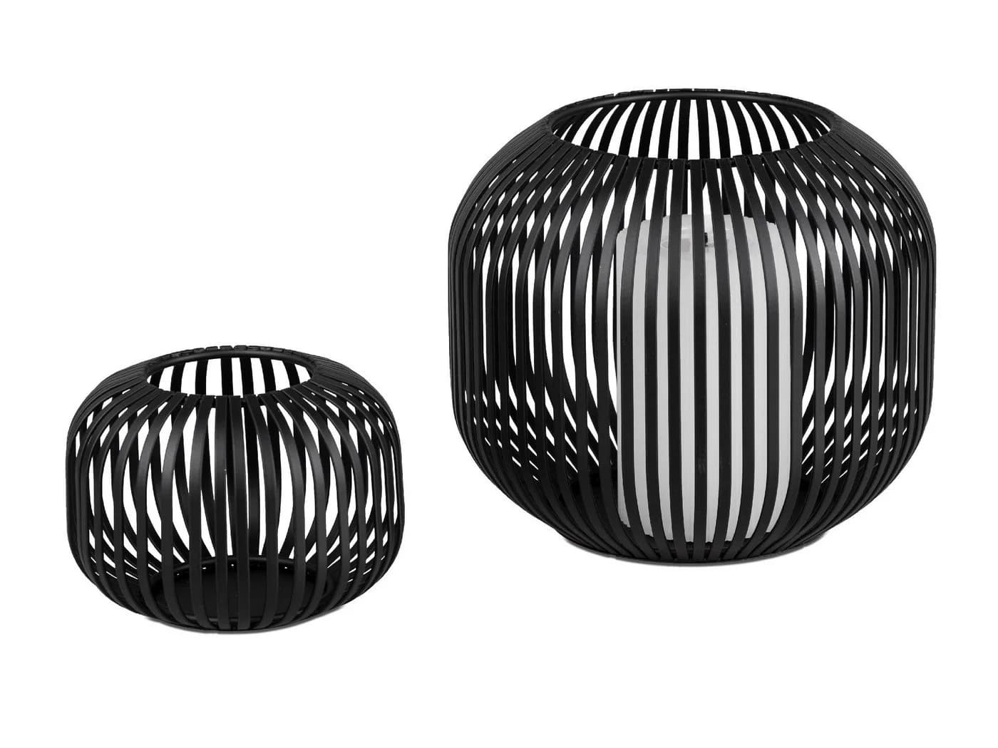 formano Windlicht Stäbe Schwarz Kugelform - Bild 3