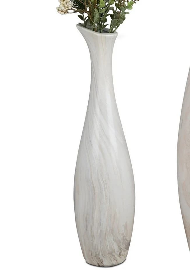 formano Dekovase Marmor Cremebraun Marmoriert - Bild 2