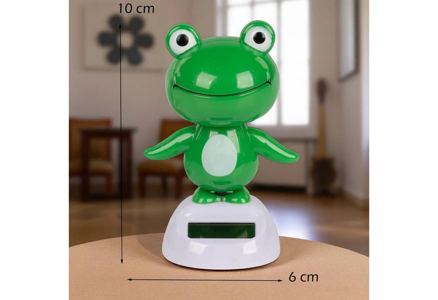 formano Solar Wackelfigur Frosch 10cm Bunt