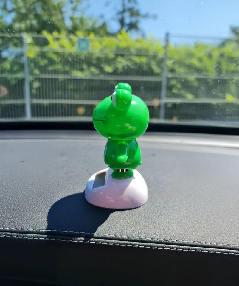 formano Solar Wackelfigur Frosch 10cm Bunt - Bild 5