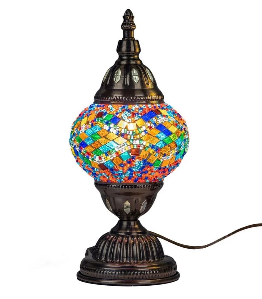 formano Tischleuchte Marokko Mosaik Tischlampe orientalisch bunt - Bild 2