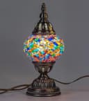 formano Tischleuchte Marokko Mosaik Tischlampe orientalisch bunt Bild 4