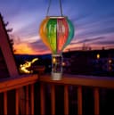 formano Dekolicht Solar-LED Heißluftballon bunt – Hängedeko für Garten & Balkon Bild 3