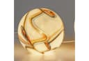 formano Tischleuchte LUXOR Kugellampe Glas Marmor Design 24 cm Bild 2