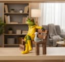 formano Sammelfigur Frosch 13cm Bunt Regenjacke Bild 1