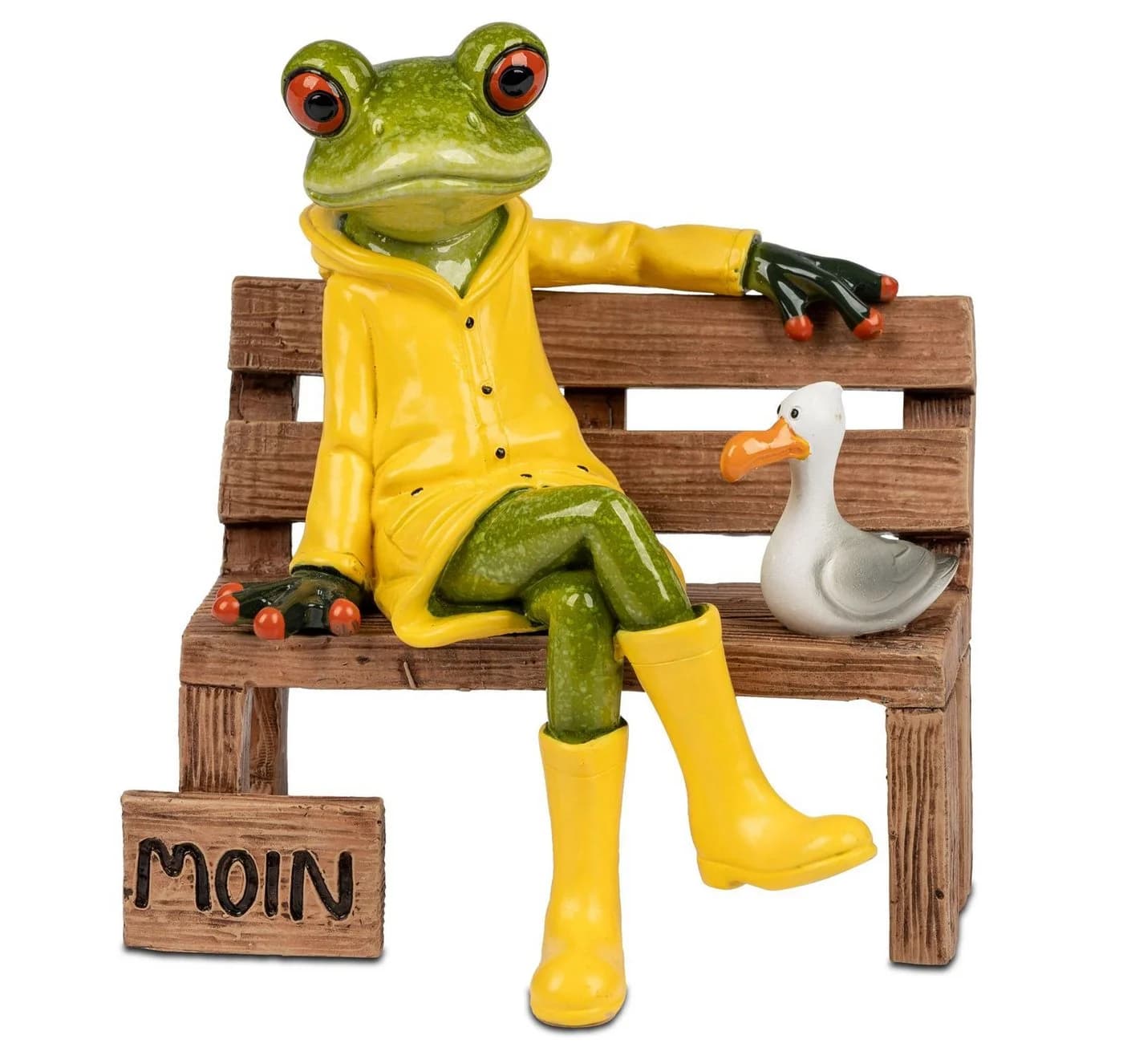 formano Sammelfigur Frosch 13cm Bunt Regenjacke - Bild 2