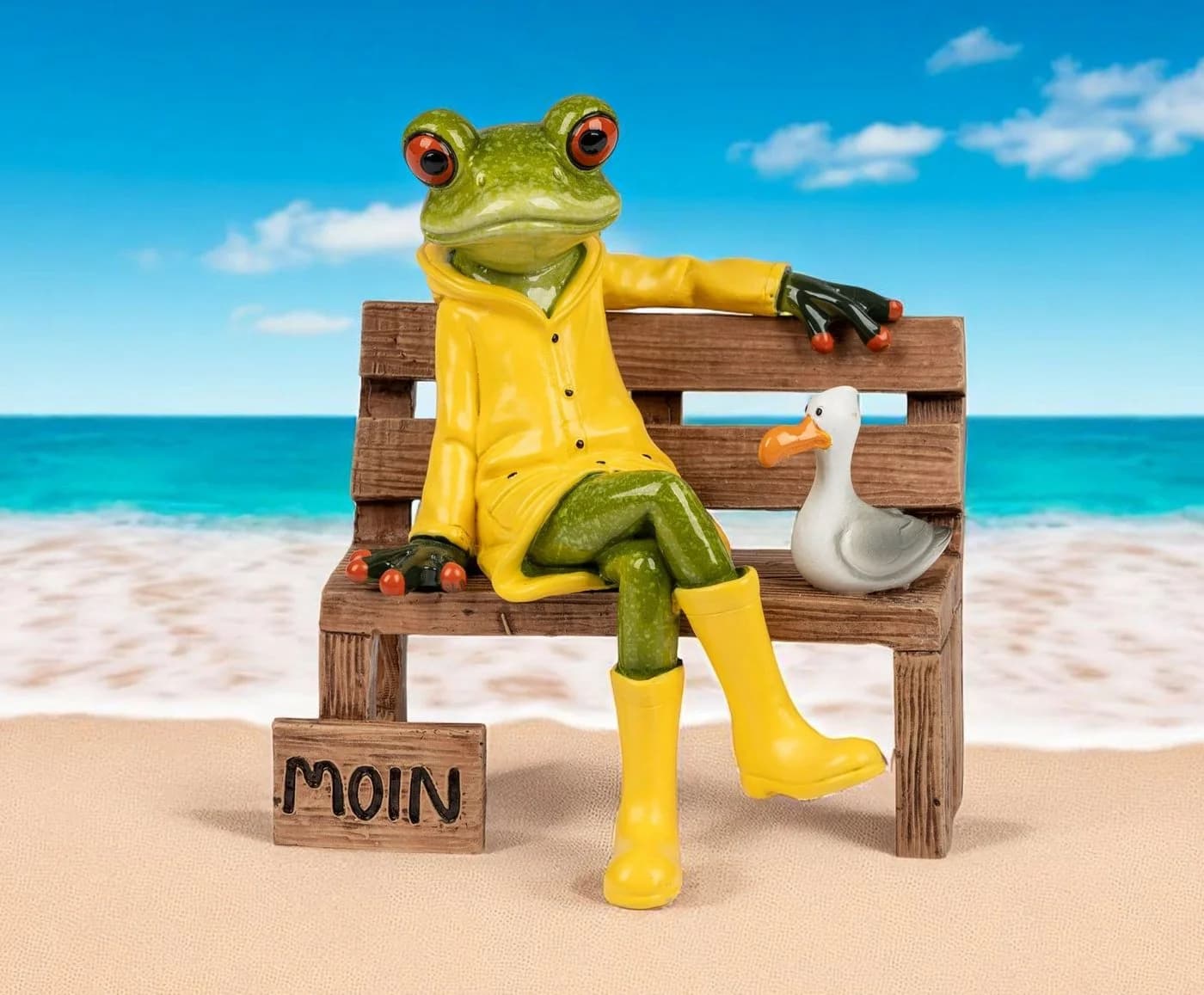 formano Sammelfigur Frosch 13cm Bunt Regenjacke - Bild 5