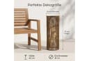 formano LED Laterne Solarlaterne Außen Garten Rattan Look 45cm Bild 5