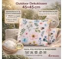 formano Dekokissen Outdoor 45x45 cm wasserdicht floral Bild 3