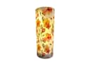formano LED Dekolicht Blumenmotiv Zylinder Glas Timer Bild 2