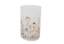 formano LED Dekolicht Tischlampe Blumenwiese Zylinder Stimmungslicht Glas Holz Bild 2