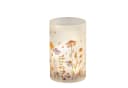 formano LED Dekolicht Tischlampe Blumenwiese Zylinder Stimmungslicht Glas Holz Bild 3