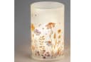 formano LED Dekolicht Tischlampe Blumenwiese Zylinder Stimmungslicht Glas Holz Bild 4