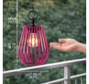 formano 3er Set Solar Windlicht Hängend LED Metall IP44 Bild 3