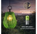 formano 3er Set Solar Windlicht Hängend LED Metall IP44 Bild 4