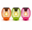 formano Solar LED Windlicht 3er Set Metall Gartenleuchte mit Dämmerungssensor Bild 2