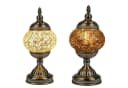 formano Tischleuchte 2er Set Orientalische Mosaiklampe Bunt Bild 2