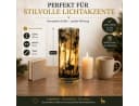 formano LED Dekolicht Leuchtglas Hirschmotiv mattes Glas Bild 4