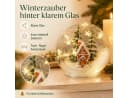 formano LED Deko-Kugel Winterlandschaft mit Timer, 12 cm Bild 5