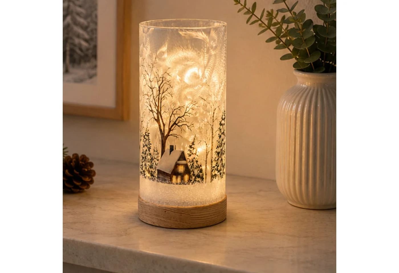 formano LED Dekolicht Winterlandschaft mit Timerfunktion - Bild 5
