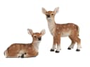 formano Rehkitz Deko 2er Set Kunststein Naturgetreu Bild 2