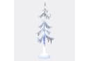 formano LED Weihnachtsbaum Acryl 25cm mit Licht & Vogel Winterdeko Bild 2