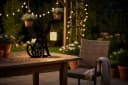 formano LED Solarleuchte Katze mit Solar-Laterne Bild 3