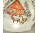 formano Weihnachtsstadt Winterzeit LED Kugellampe 12cm Weiß Bild 1