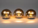 formano LED Dekolicht Deko Set 3er Leuchtkugeln mit Schriftzug Dream + Love + Home 12 cm Bild 2